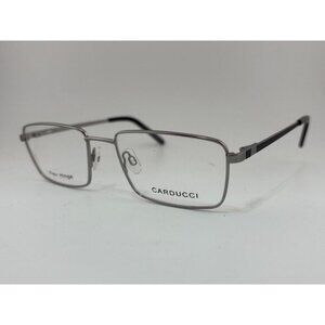 1 CARDUCCI Flex Hinge CD7142 GUN 54-18-140 Silver Eyeglass Frames